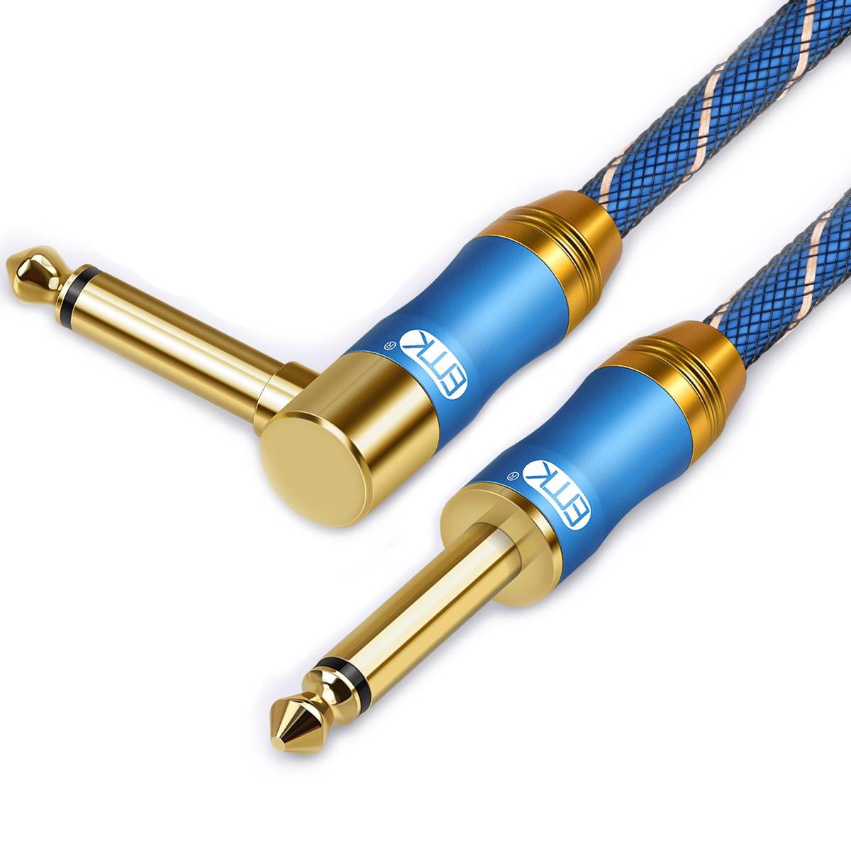 90 Degree Instrument Cable - Blue Series